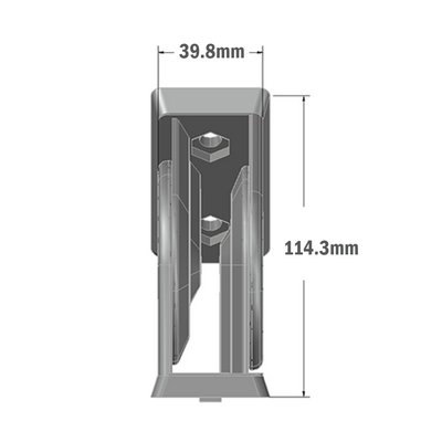 42-002-1 MODULAR SOLUTIONS PIVOT JOINT<br>45MM X 90MM PIVOT JOINT